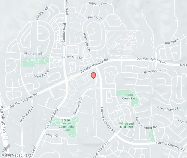 Location Map: 12750 Carmel Country Road, Suite A101 #39 San Diego, California 92130